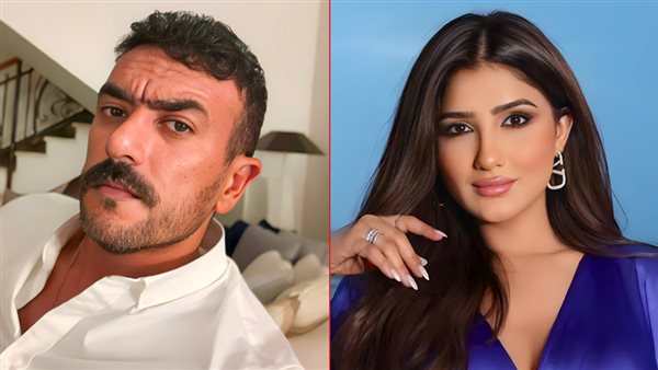 أحمد العوضي ومي عمر