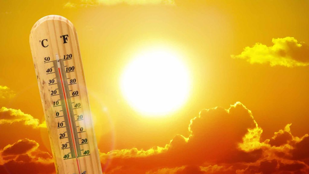 درجات الحرارة